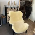 Bettauflage aus Merino Lammfell