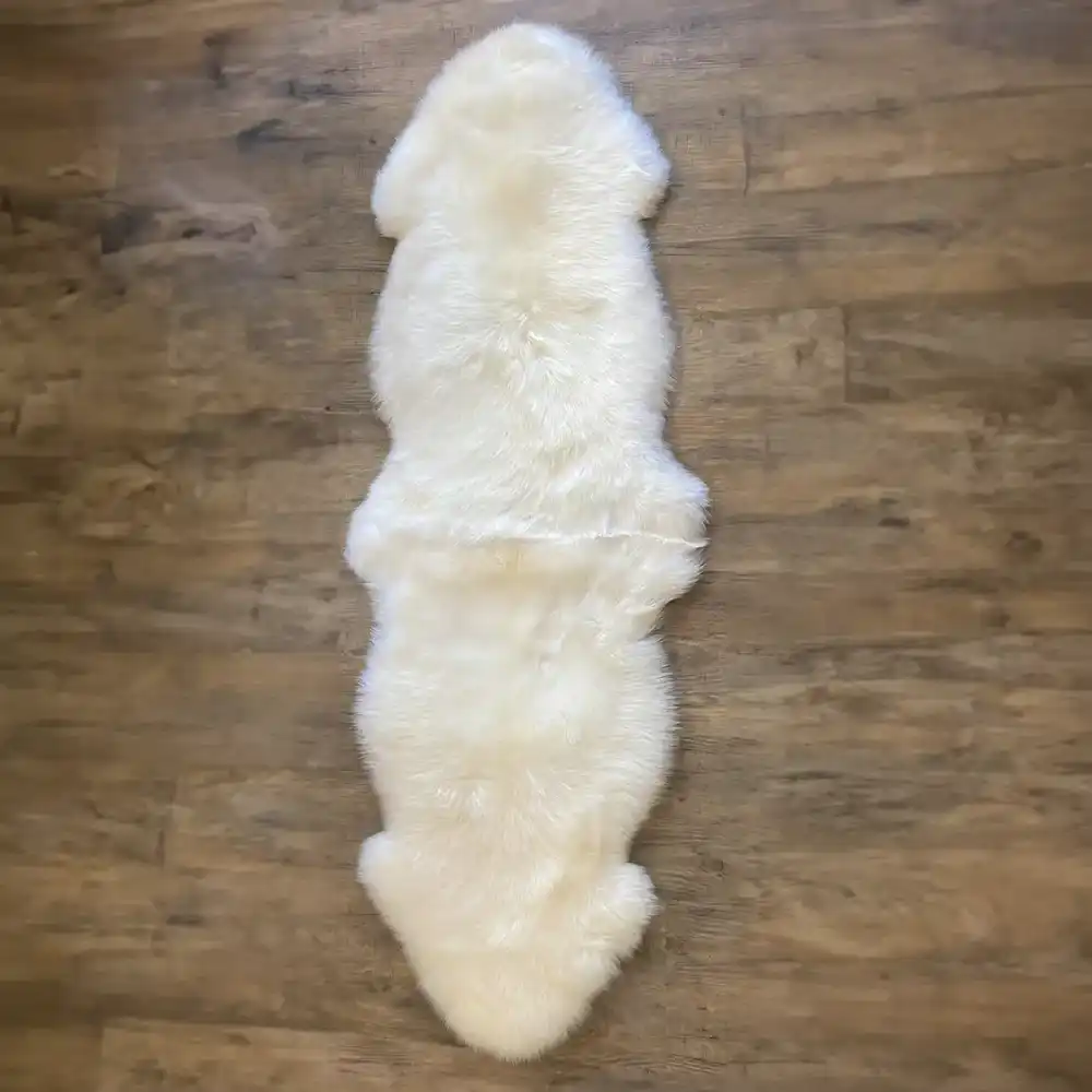 Doppelfelliges Merino Dekorfell