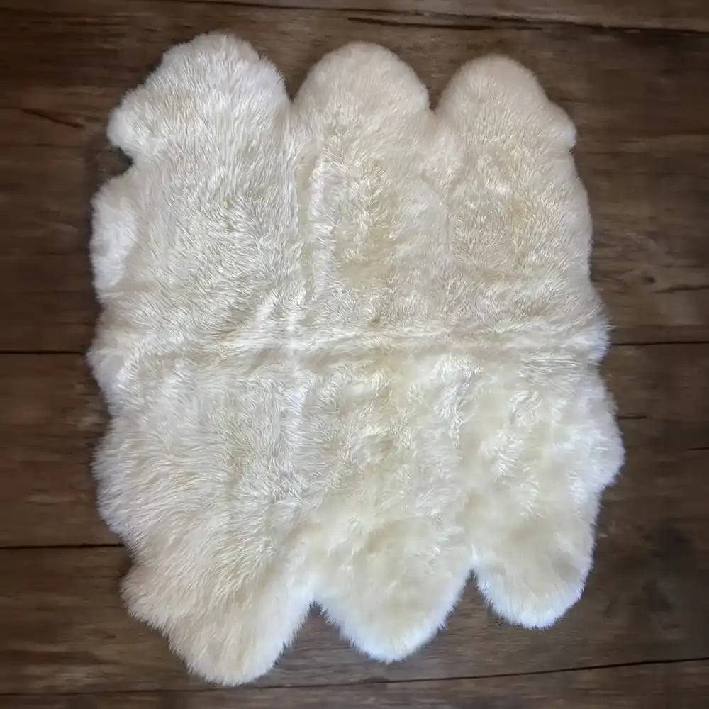 Merino-Dekorfell-6-fach-Naturweiss-01 Merino Dekorfell 6-fach Naturweiss