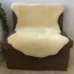 Large, Wide Sheepskin bed underlay