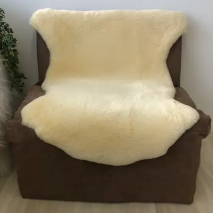 Large, Wide Sheepskin bed underlay