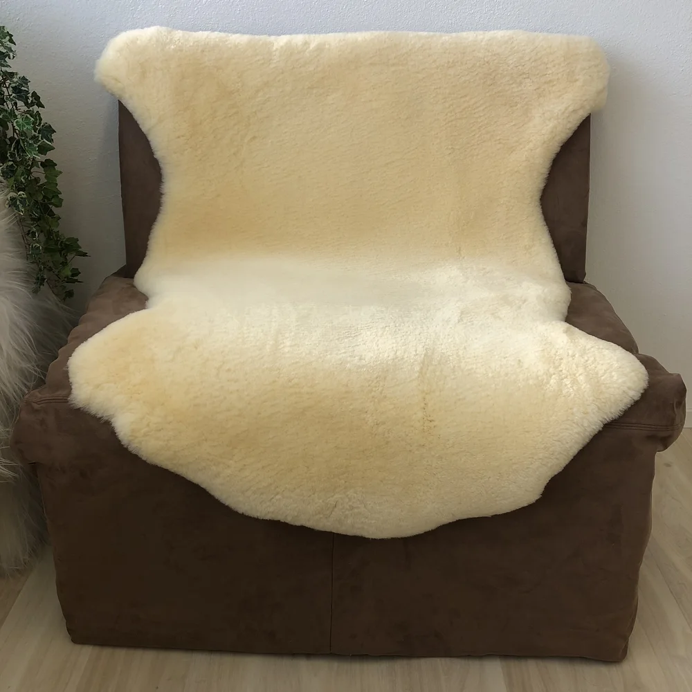 Large, Wide Sheepskin bed underlay